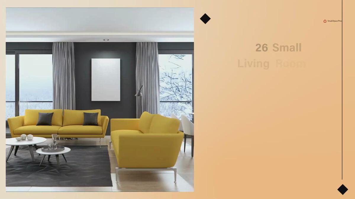 'Video thumbnail for Small Living Room Furniture Arrangement Ideas'
