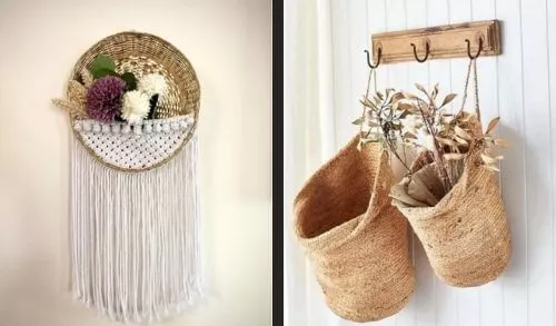 Add Baskets As Extra Wall Storage