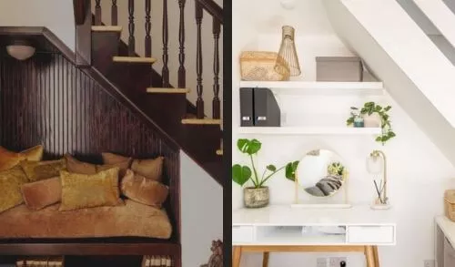 Utilize the Space Under the Stairs