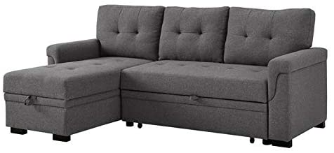 15 Best Quality Sectional Sofas For Family: Newest Additions BOWERY HILL Steel Sectional With Storage