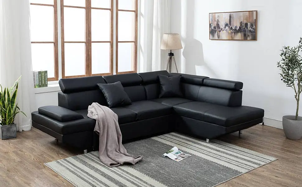 FDW Sectional Sofa Bed