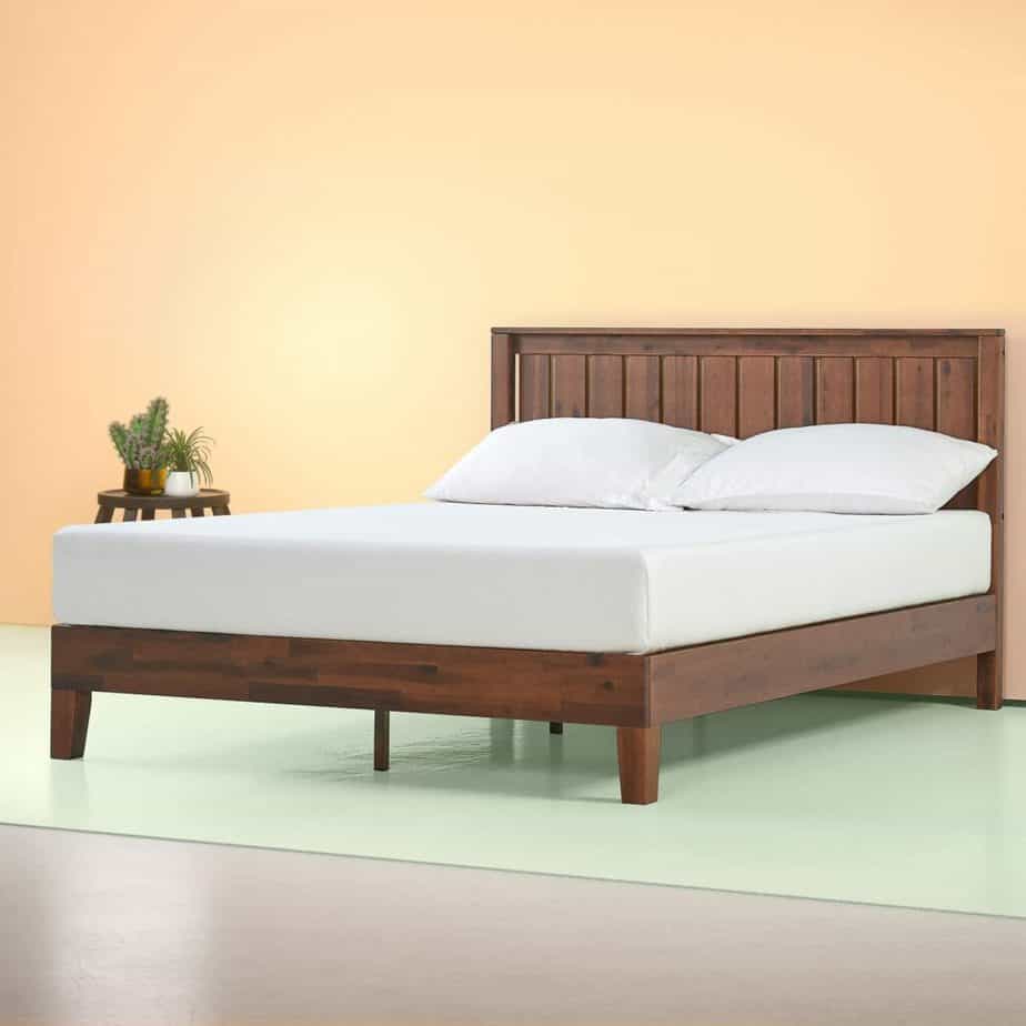 Zinus Vivek 12 Inch Deluxe Wood Platform Bed