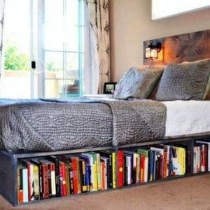 Book Storage Ideas For Small Spaces