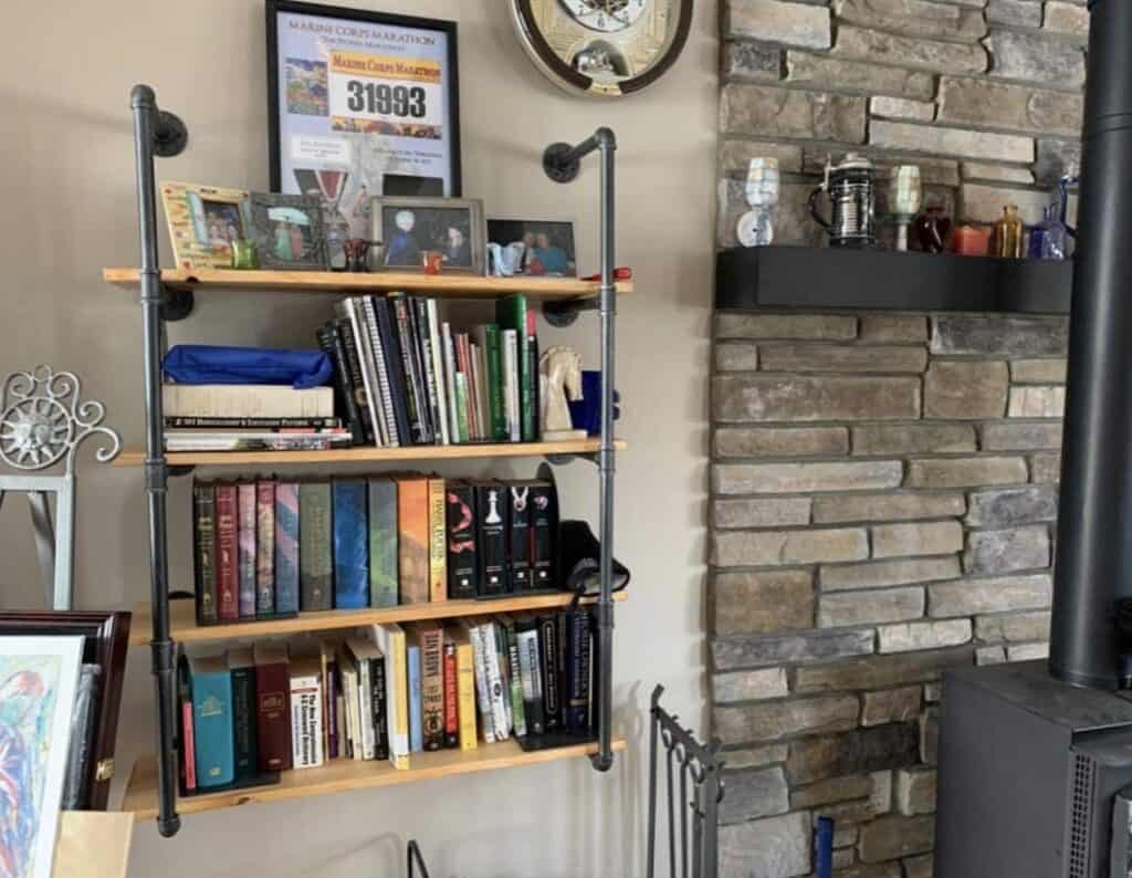100+ Clever Storage Ideas for Small Spaces on a Budget Mount an invisible bookshelf to the wall