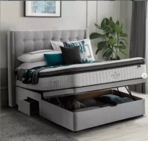 Go with an ottoman bed