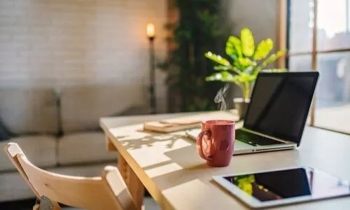 Keep desk accessories clean and simple