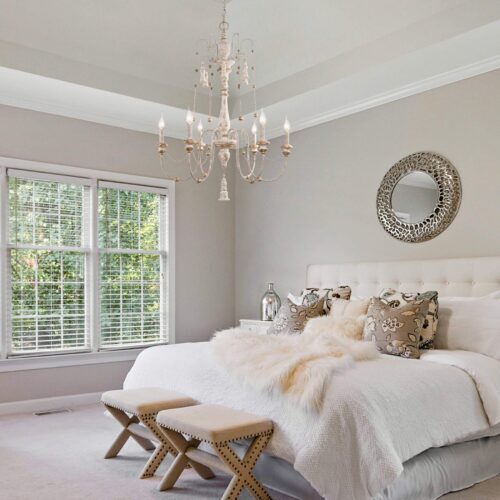 A Chandelier Can Add A Palatial Vibe