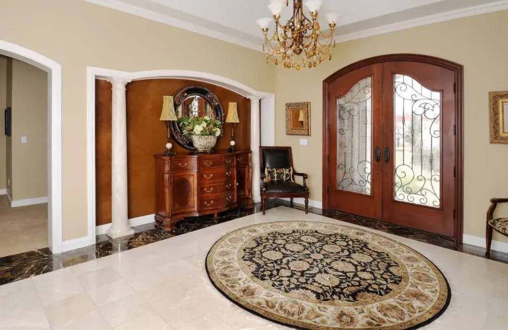How Big Should A Round Entryway Rug Be