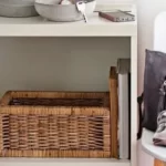 What do you put in an entryway basket