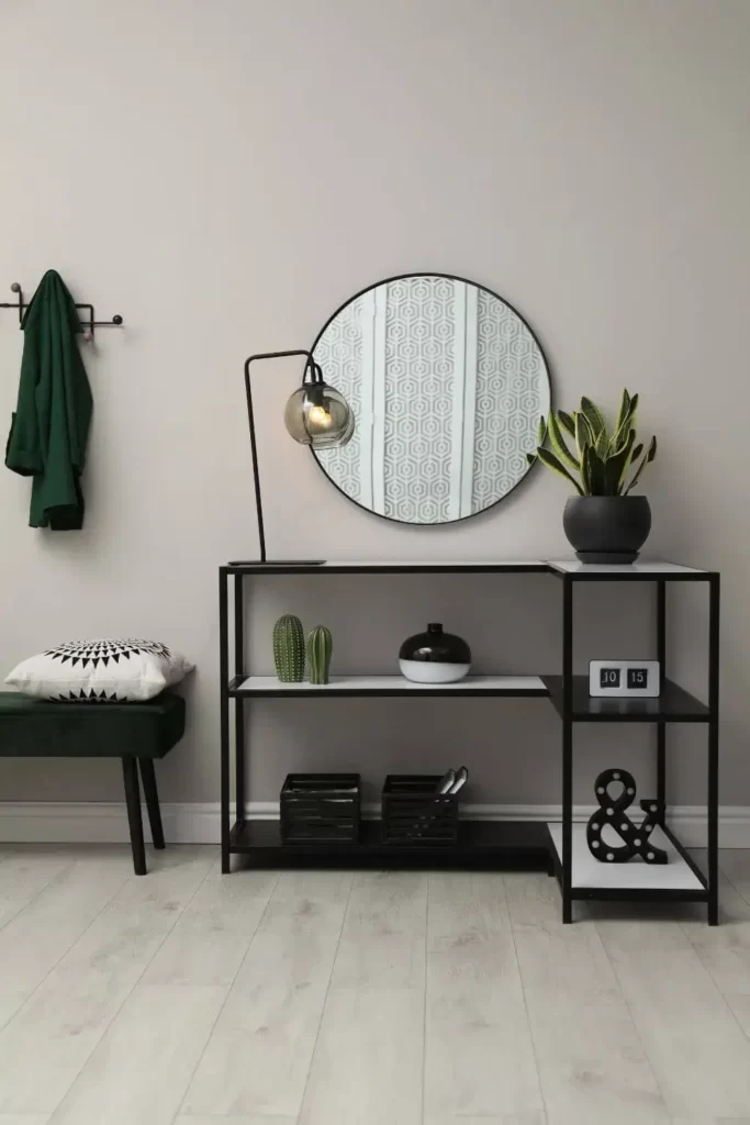 Entryway Shelf Table