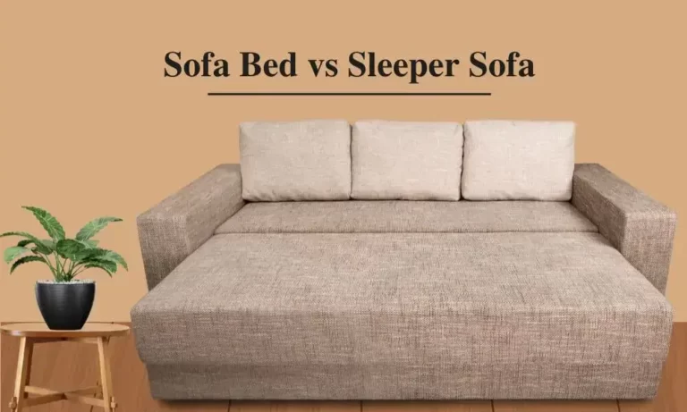 Sofa Bed vs Sleeper Sofa: 6 Differences Explained