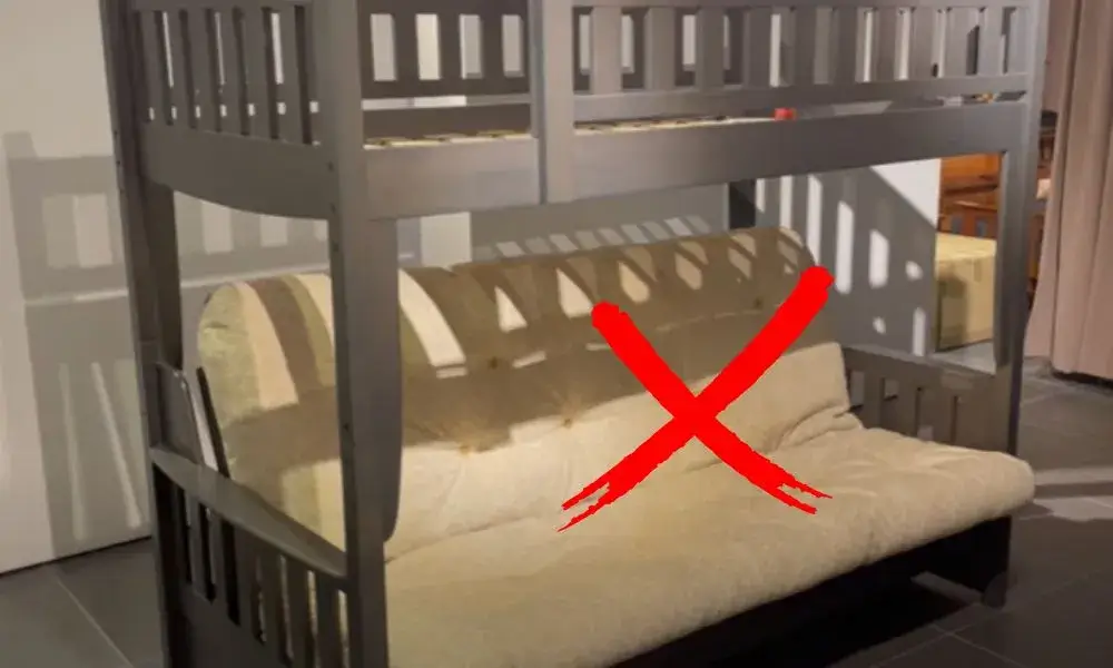 When Should You Not Place A Futon Under A Loft Bed
