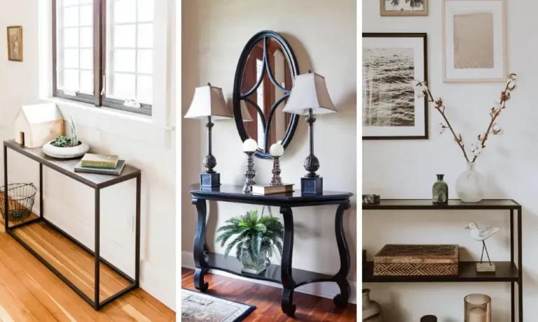 Where To Put Entryway Tables? 8 Decorative Ideas