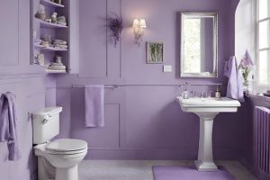 Lavender Bathroom 
