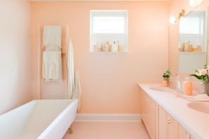 Light Peach Bathroom
