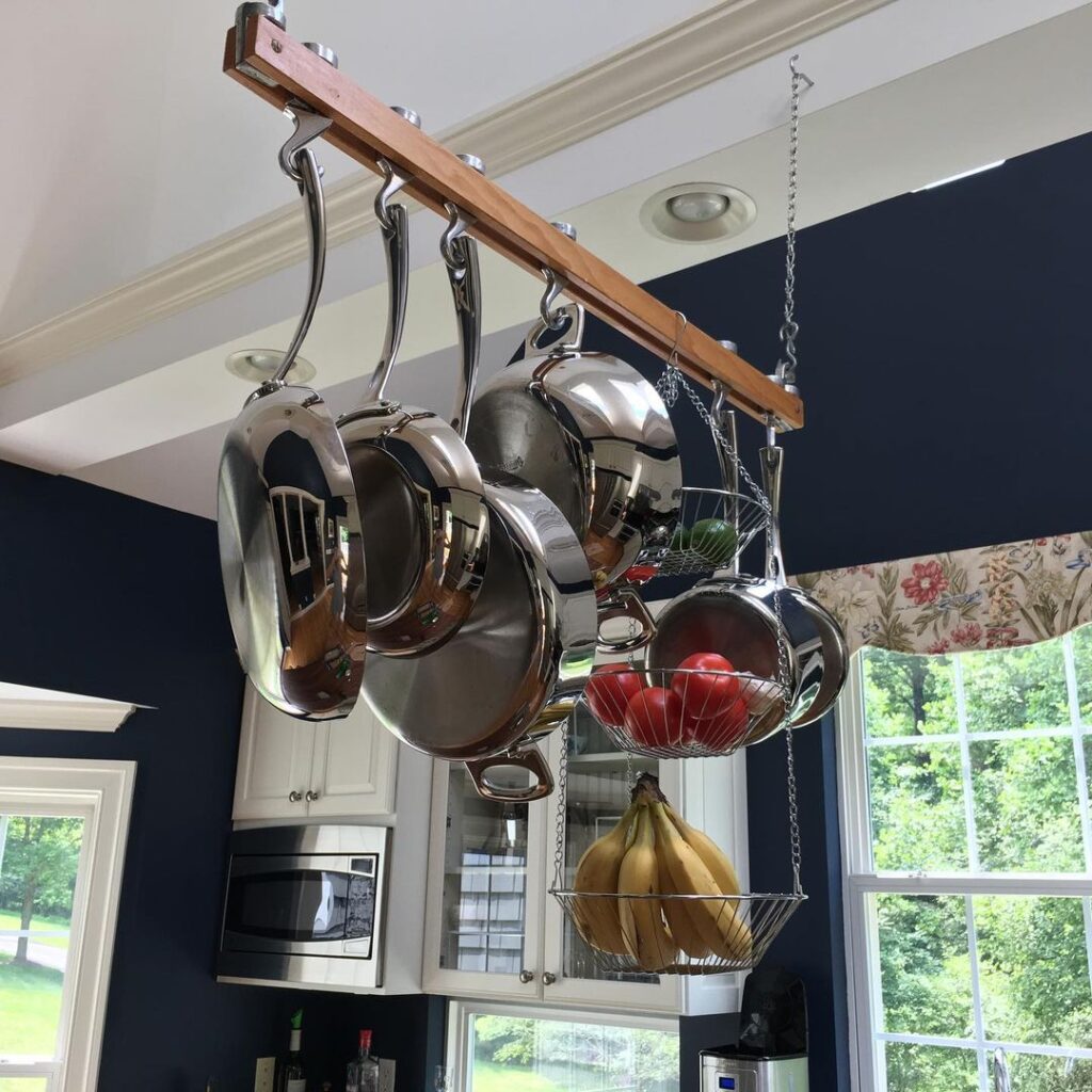 Ceiling-Mounted Pot Racks