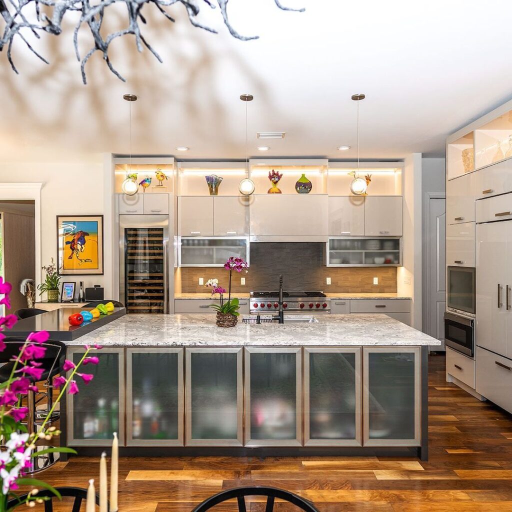 Incorporating a Kitchen Island for Extra Seating and Storage