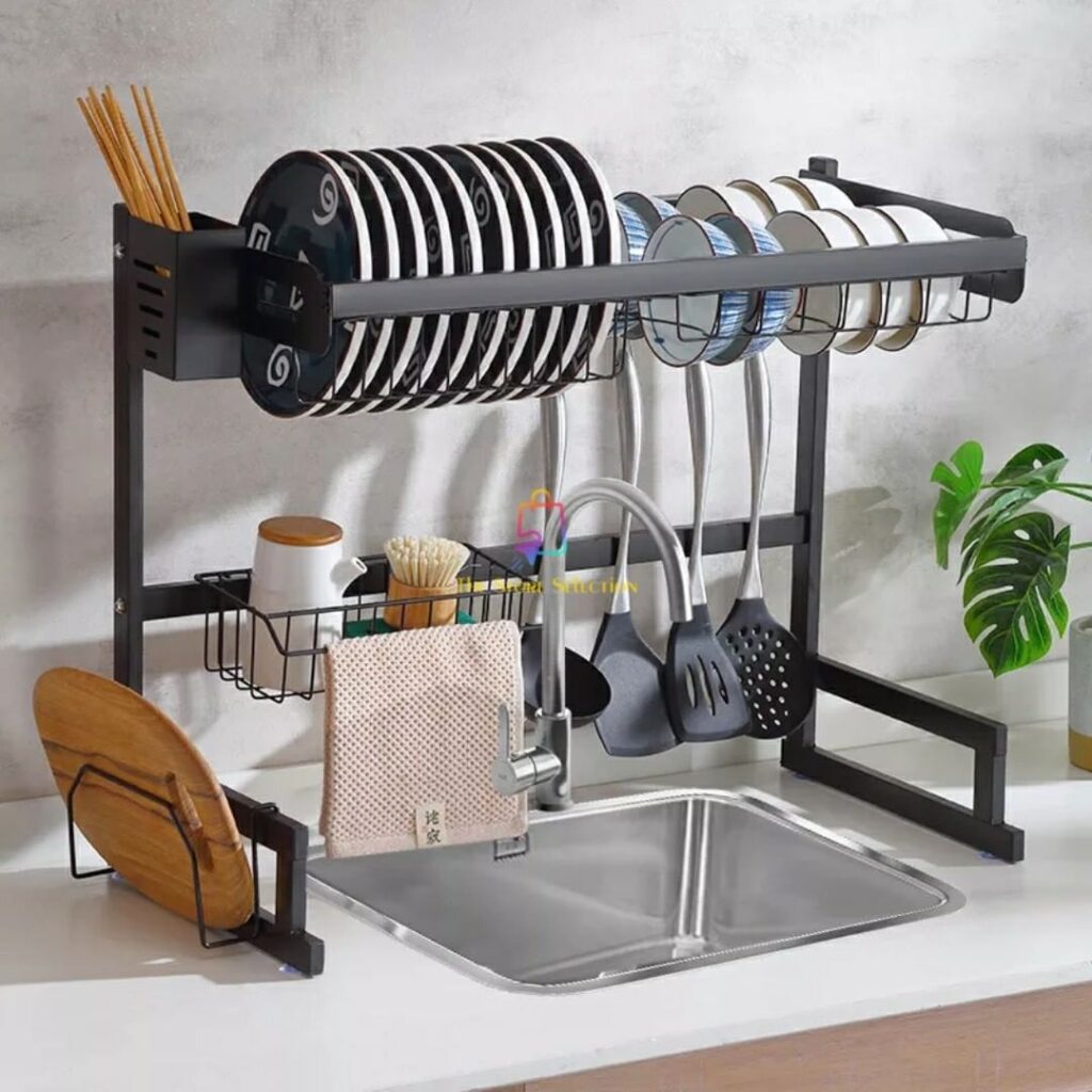 Install a Dish Drying Rack