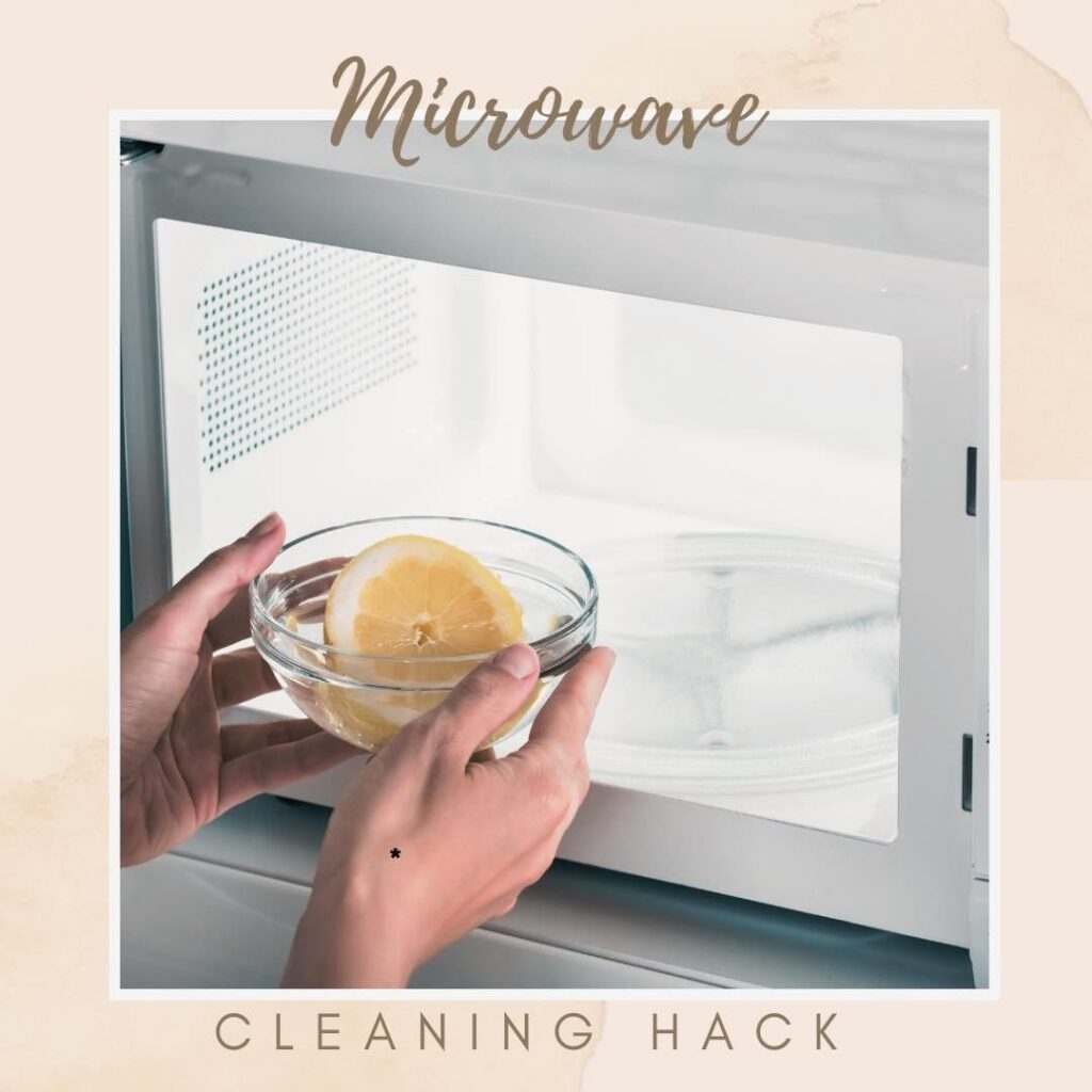 Clean Your Microwave with Lemon Steam