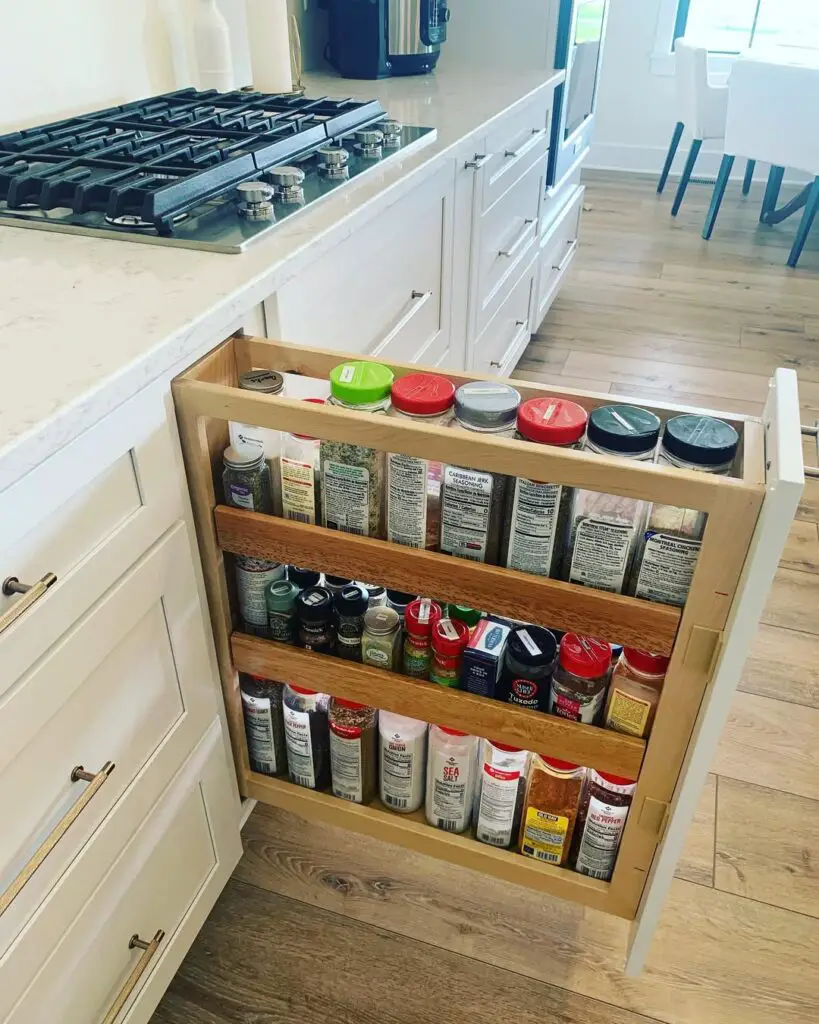 Pull-Out Spice Cabinet