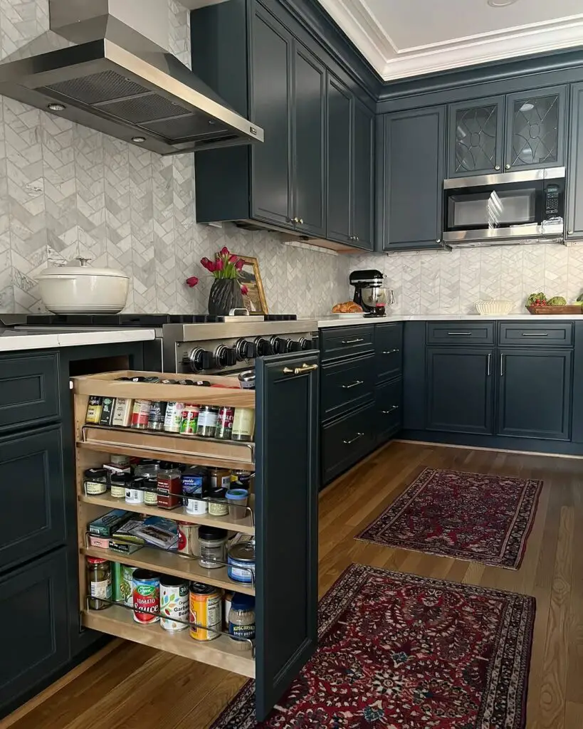 Slide-Out Pantry Shelves