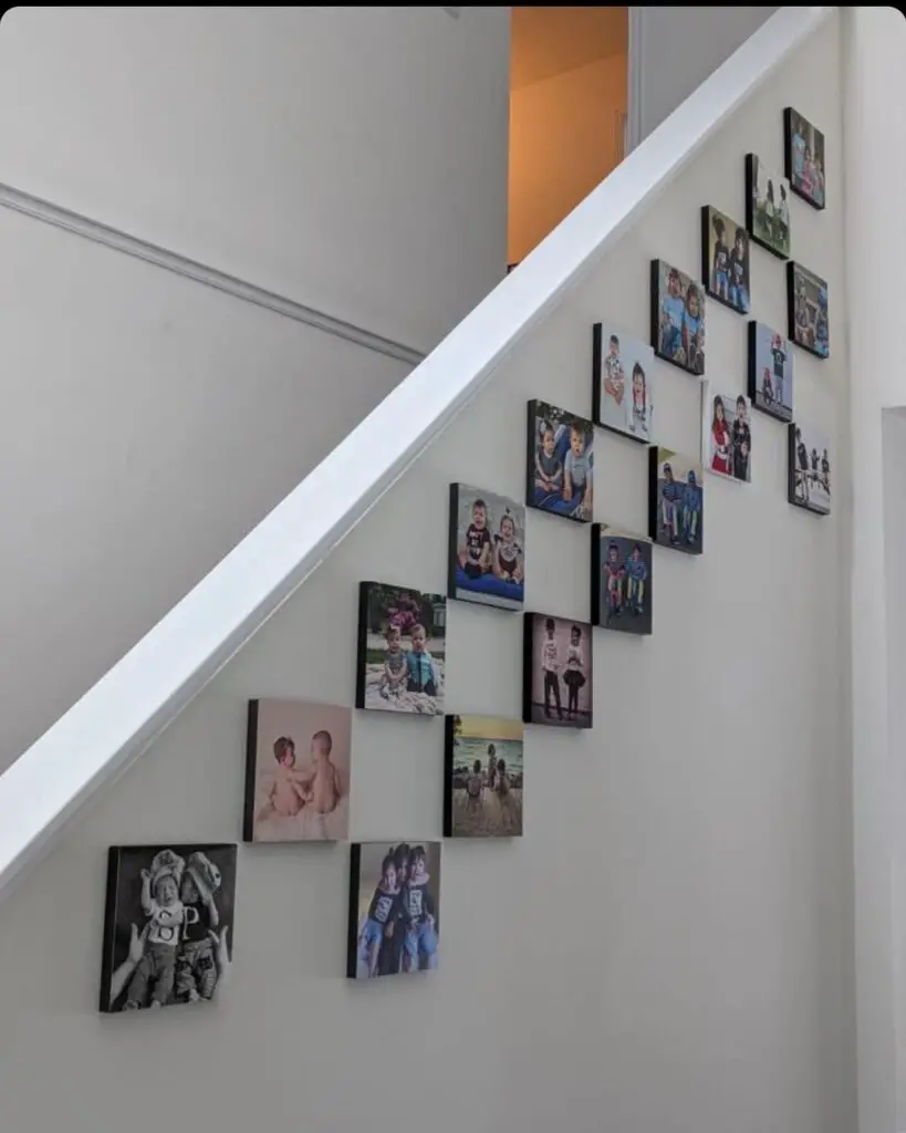 Staircase Story Wall