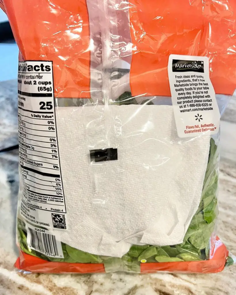 Stop Your Salad Greens from Wilting with a Paper Towel