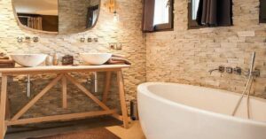 Home Transforming Your Bathroom into a Rustic Country Retreat