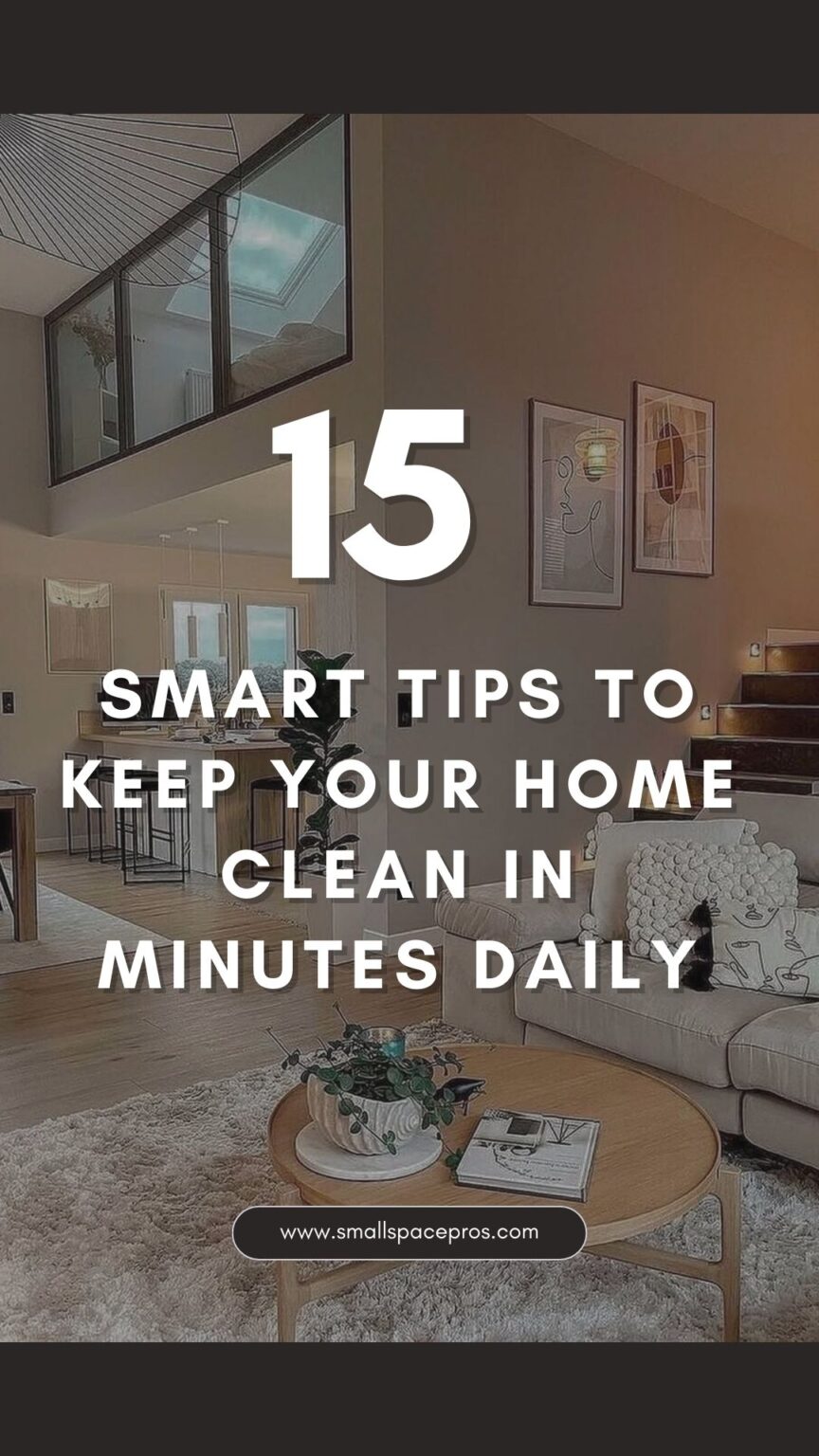 15 Smart Tips To Keep Your Home Clean In Minutes Daily