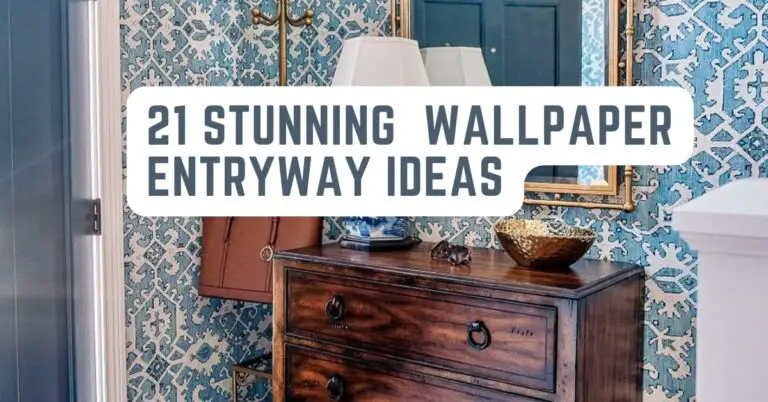 21 wallpaper entryway ideas