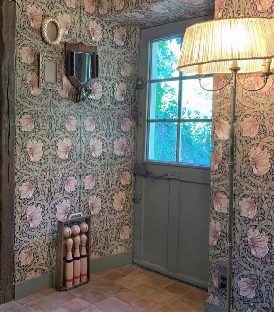 Historical Charm with Floral Patterns